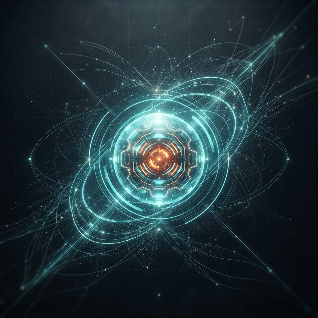 Abstract render of the A.L.I.C.E. compute core